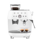 Smeg EGF03WHEU 50's Style Espressomaschine Weiss