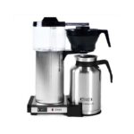 Moccamaster CDT Grand Filterkaffeemaschine poliert Grau