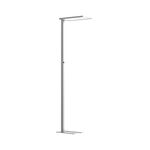 Contini LED Büro-Stehleuchte Morelux Silber