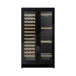 Caso Wine Chef Duo 122 Weinkühlschrank Schwarz – Bild 2