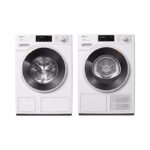 Miele Waschmaschine WSJ 800-83 CH rechts + Tumbler TSL 700-83 CH links