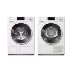 Miele Waschmaschine WSG 900-83 CH rechts + Tumbler TSH 700-83 CH links