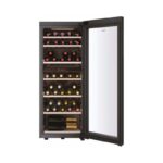 Haier HWS78TGDFH1SW Weinkühlschrank Schwarz rechts