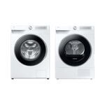 Samsung Waschmaschine WW90DG6U25LHU5 links + Tumbler DV90DG6845LHU5 rechts